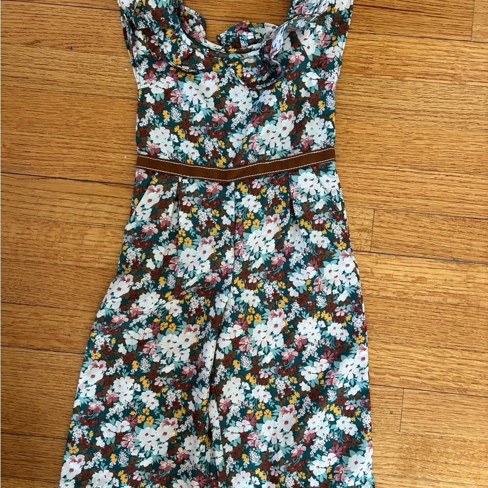 NWT Janie & Jack Floral jumpsuit